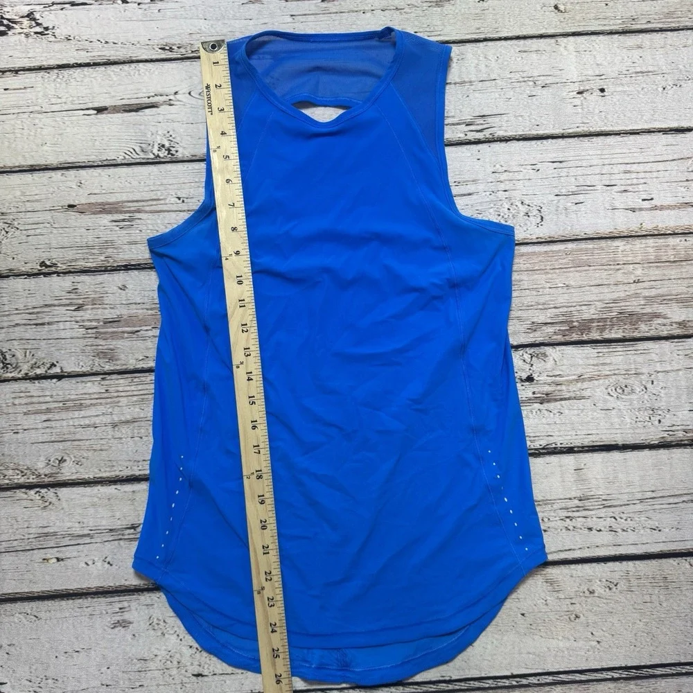 Lululemon Sculpt Tank Blue size 6? Racerback Active Tank Top